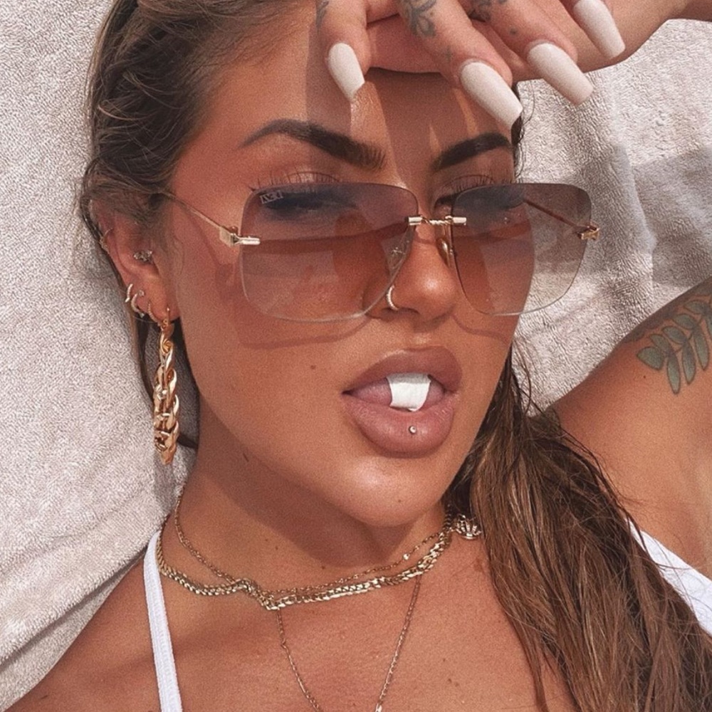 DEZI 2000 SUNGLASSES GOLD 15 GRADIENT